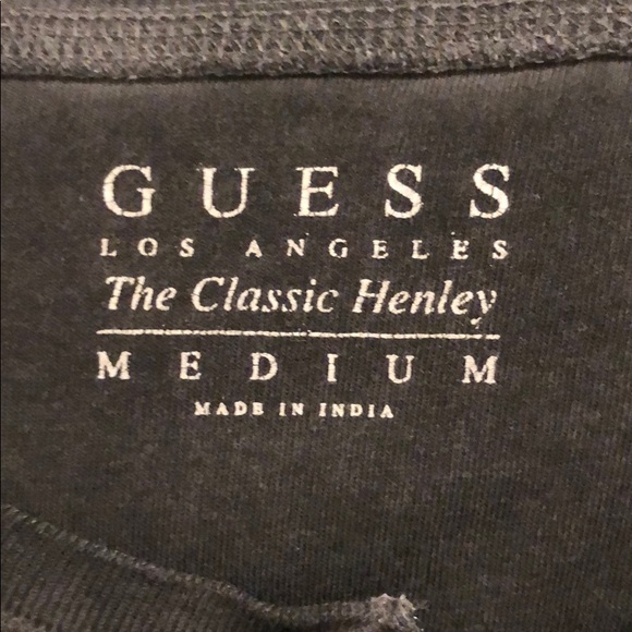 Men’s long sleeve guess shirt - Picture 2 of 2